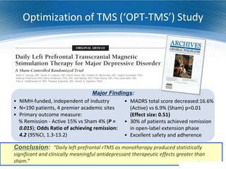 TMS - Depression Tx for 21st Century.ppt