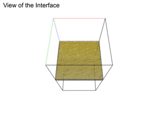 View of the Interface

 