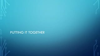 PUTTING IT TOGETHER
 