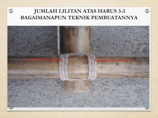 JUMLAH LILITAN ATAS HARUS 3-3 
BAGAIMANAPUN TEKNIK PEMBUATANNYA 
 