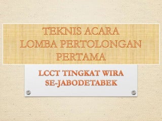 Hasil TM 1 LCCT 2014