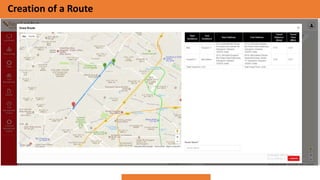 Creation of a Route
 