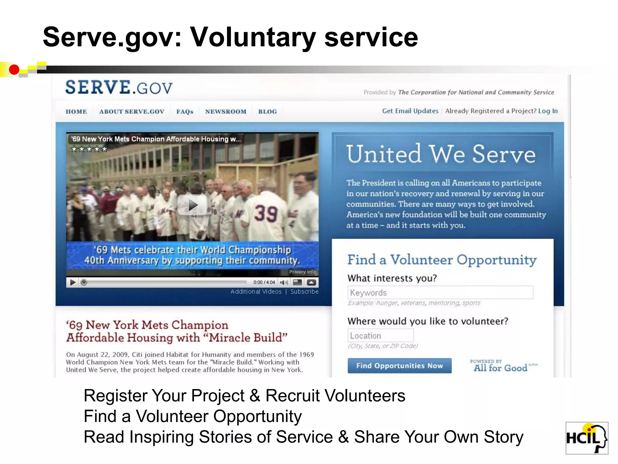 Open Data.gov  +  Recovery.gov