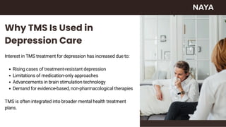 TMS Treatment For Depression | Depression Therapy | PDF