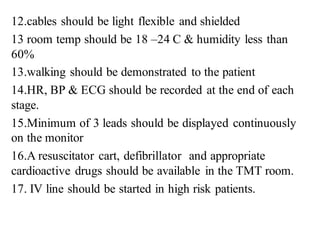 TMT is a test for heart regulation system | PDF