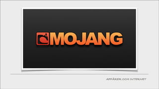 AFFÄRER OCH INTERNET

 