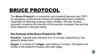 trademill test machine its also called tmt machine | PPTX