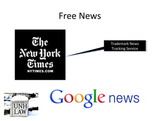 Free News
Trademark News
Tracking Service
Trademark News
Tracking Service
 