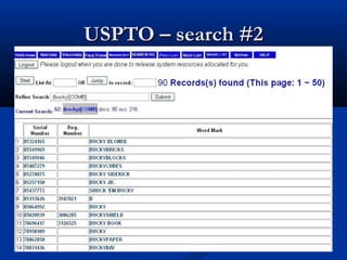 USPTO – search #2USPTO – search #2
 