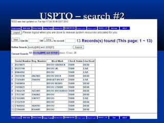 USPTO – search #2USPTO – search #2
 