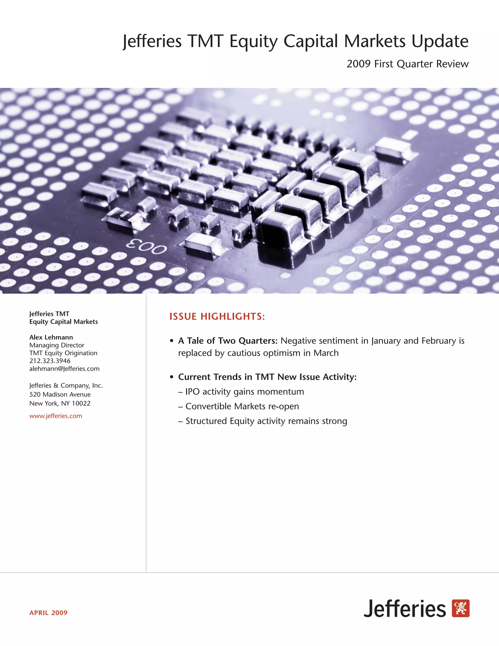 TMT Q1 Review by Jefferies