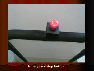 Emergency stop button 