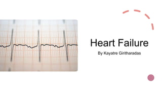 Heart Failure
By Kayatre Giritharadas
 