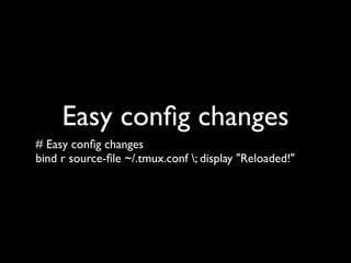 Make it responsive
# Changing the default delay
set -sg escape-time 1
 