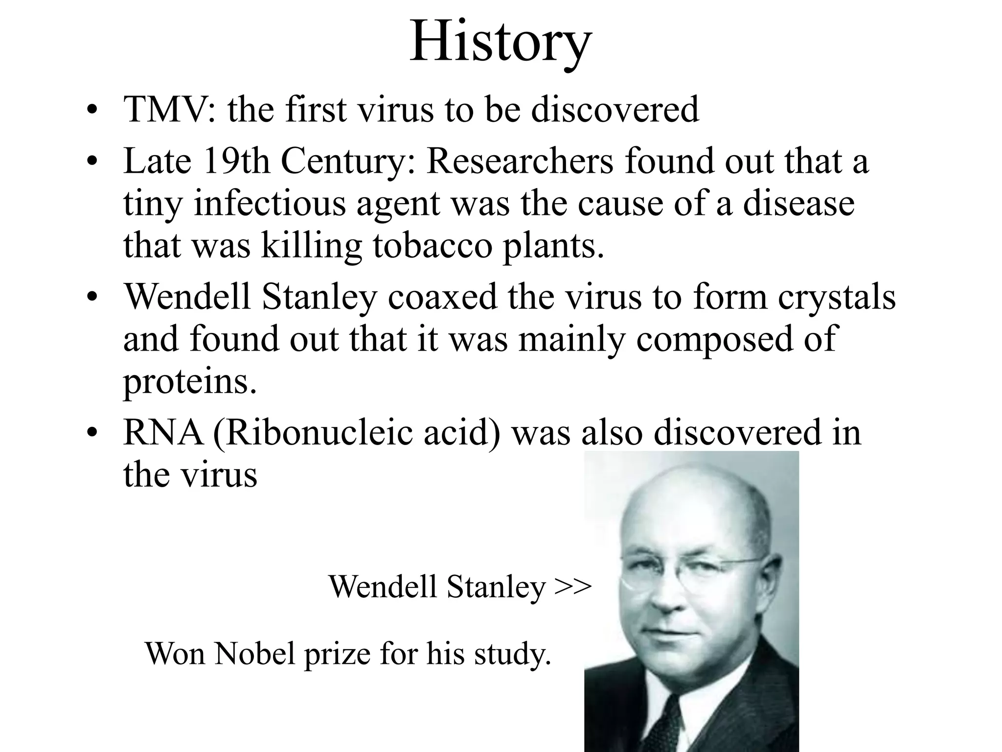 history of tobacco mosaic virus BJNANO The Life of a Virus: