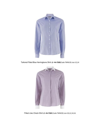 TM Lewin, Women Shirts | PDF