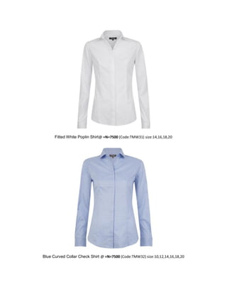 TM Lewin, Women Shirts | PDF