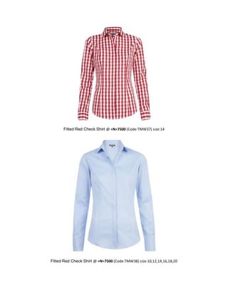 TM Lewin, Women Shirts | PDF