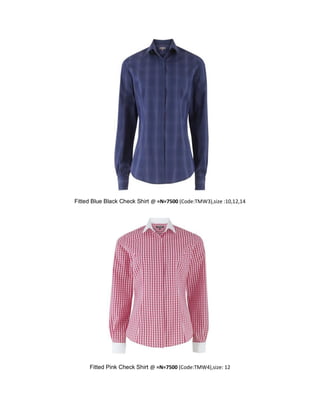 TM Lewin, Women Shirts | PDF