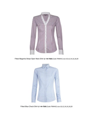 TM Lewin, Women Shirts | PDF