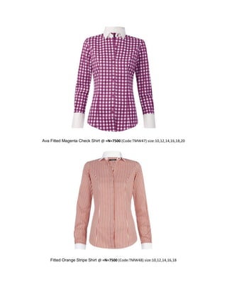 TM Lewin, Women Shirts | PDF