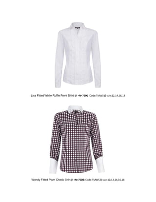 TM Lewin, Women Shirts | PDF