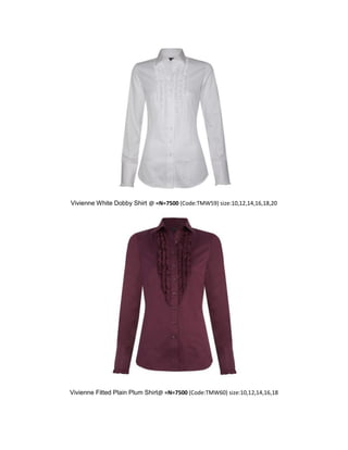 TM Lewin, Women Shirts | PDF