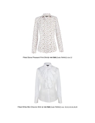 TM Lewin, Women Shirts | PDF