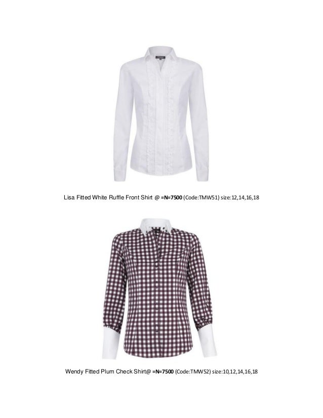 TM Lewin, Women Shirts