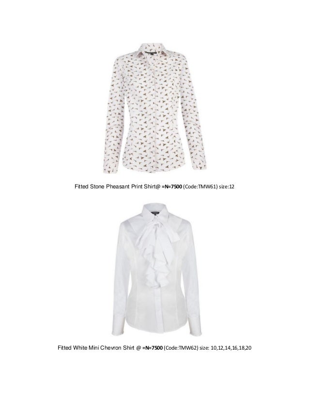 TM Lewin, Women Shirts