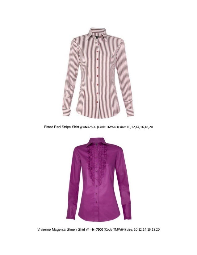 TM Lewin, Women Shirts