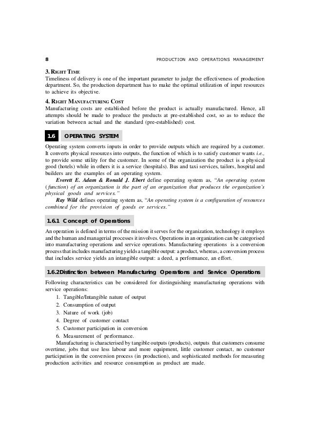 Operations Operations