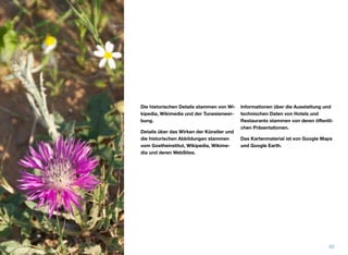 © AuVi - Rudolf J. Strutz 2014
Das Buch wurde unter der Creative Com-
mons: Namensnennung-Nicht kommerzi-
ell-Keine Bearbeitung-Weitergabe unter
gleichen Bedingungen lizensiert.
Verwendete Logos und Firmennamen
werden ausschließlich zu Informations-
zwecken verwendet, eine Verwendung
außerhalb dieses eBooks ist mit den Inha-
bern entsprechend abzuklären.
62
 