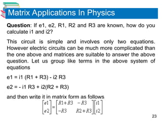 I2 In Matrices TN 112_Lecture_5_15th_Jan_2024.ppt for cyber | PPT