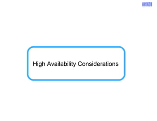 Enterprise Networking Solutions (ENS) and Transaction Processing Facility (TPF) 
High Availability Considerations 
© 2007 IBM Systems IBM Corporation 
 