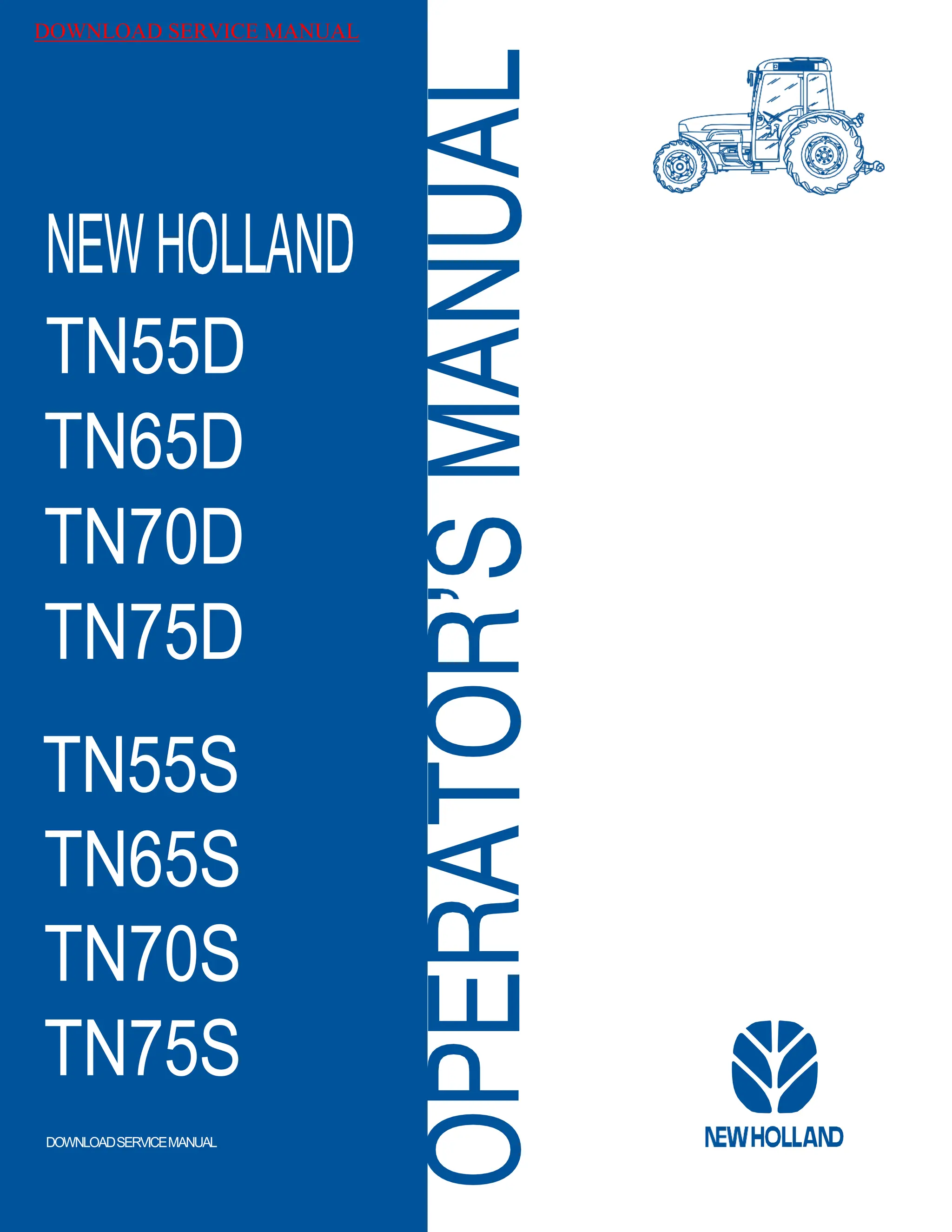 Tn75d Tn75s New Holland Tractor Operator Manual.pdf