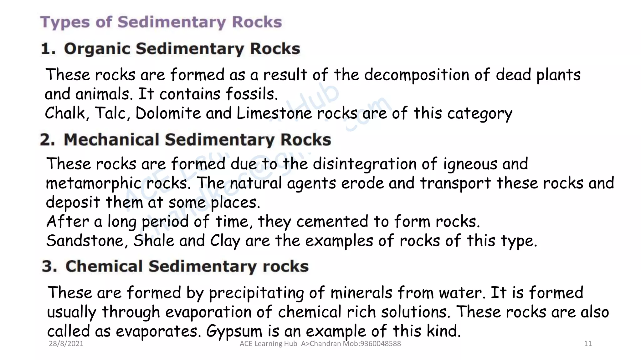8th Standard Geography : Rocks and Soils | PPTX