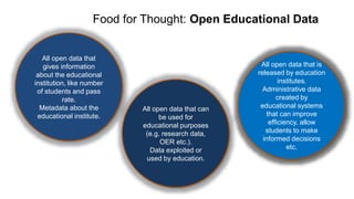 Open Education API: the open standard for sharing education data | PPTX