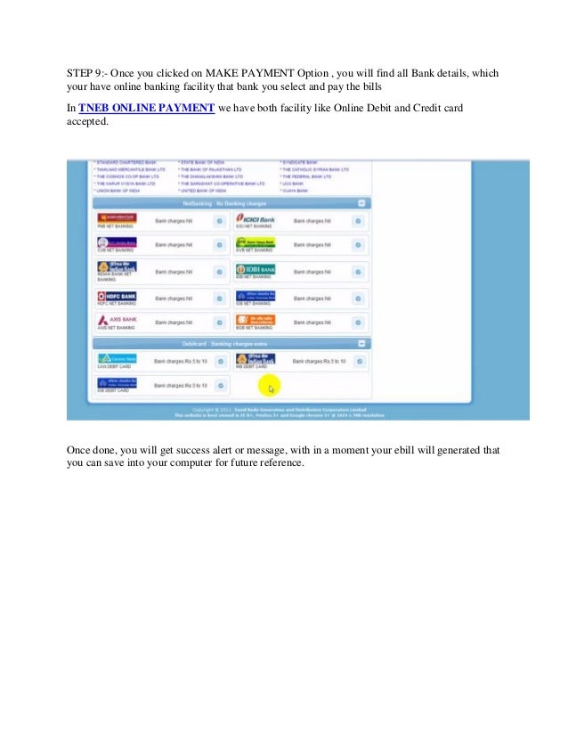Tneb online payment