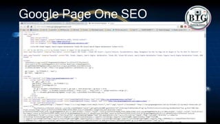 Google Page One SEO
 