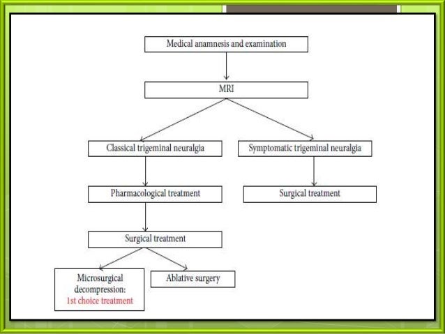 Branches Of Trigeminal Nerve Flow Chart