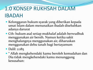 6 perlaksanaan ibadah semasa sakit | PPTX