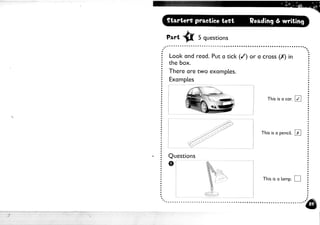 Tổng hợp các đề thi starters