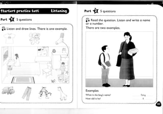 Tổng hợp các đề thi starters