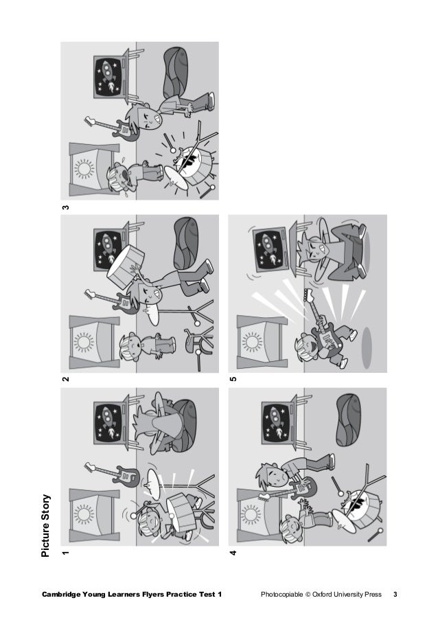 Tổng hợp đề thi flyers speaking test