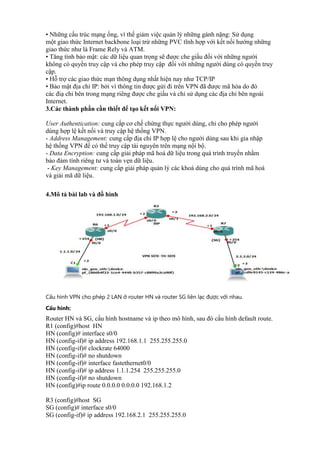 Lý thuyết VPN  Mạng riêng ảo là gì