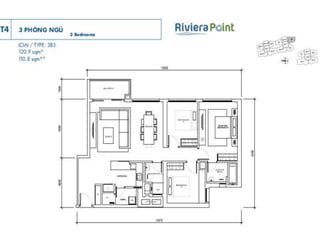 Tổng thể - mặt bằng thiết kế căn hộ riviera point | PPTX