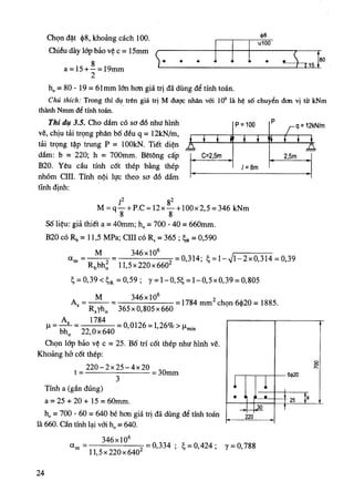 Tính toán thực hành cấu kiện btct (tap 1) gs nguyen dinh cong | PDF