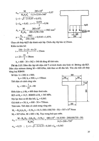 Tính toán thực hành cấu kiện btct (tap 1) gs nguyen dinh cong | PDF