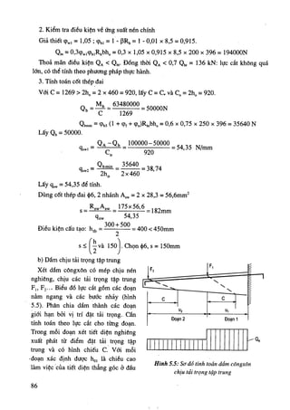 Tính toán thực hành cấu kiện btct (tap 1) gs nguyen dinh cong | PDF